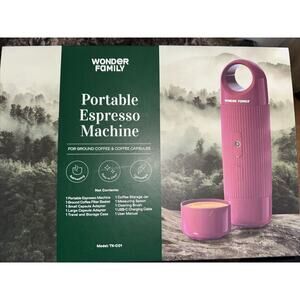 Portable Espresso Machine Automatic Mini Espresso Maker & Travel Wonder Family